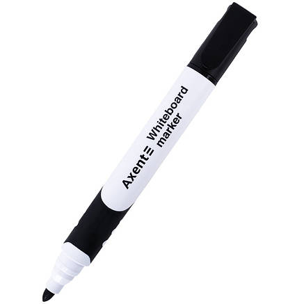 Маркер Whiteboard Comfort Grip 2552-A, 2 мм круглий чорний, фото 1