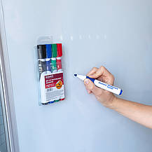 Маркер Whiteboard Comfort Grip 2552-A, 2 мм, набір 4 кол., фото 6