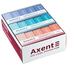 Набір гумок Gradient у пластиковому боксі, 5 шт. асорті, фото 6