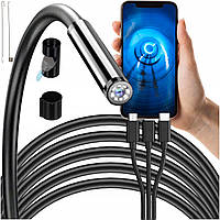Ендоскоп – інспекційна камера з підключенням до смартфону Bigstren Full HD довжина кабелю 2 м (23020)