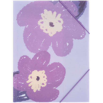Папка на гумках А4+ Lavender-3, фото 1