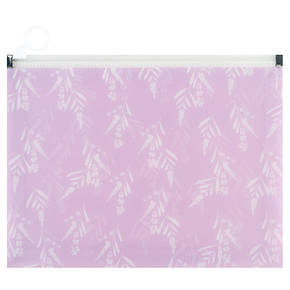 Папка на блискавці zip-lock А5+ Lavender-3, фото 1