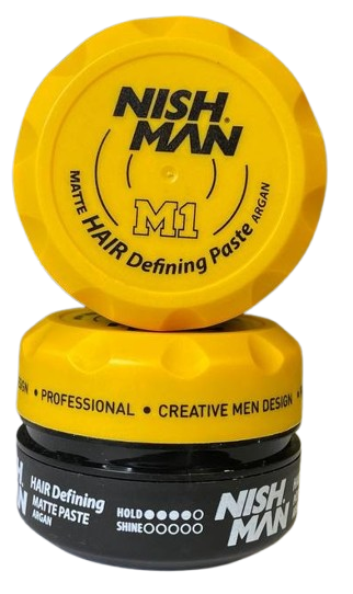 Паста для стайлінгу волосся матова Nishman Hair Defining Paste Argan M1, фото 1
