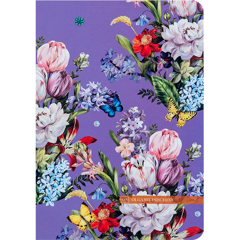 Нотатник A5, 80 арк. кл., OS, Secret Garden