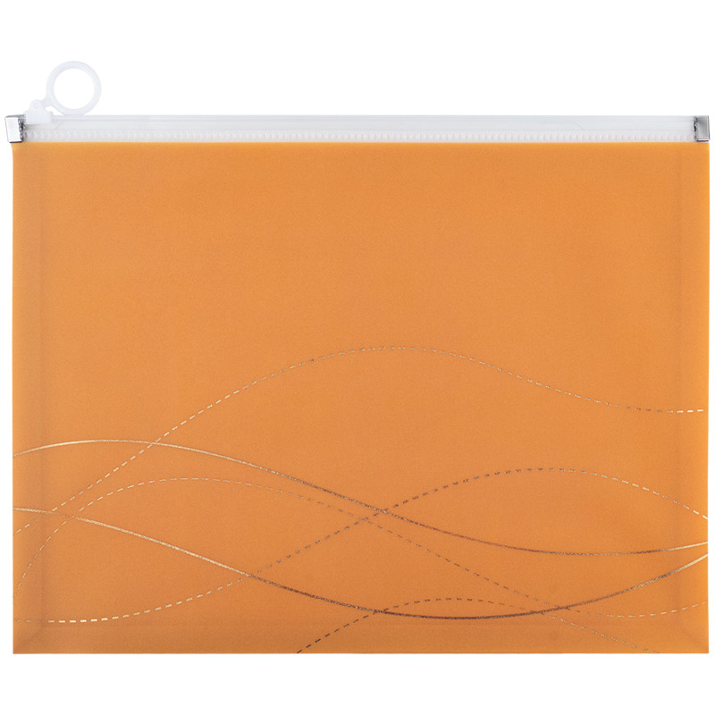 Папка на блискавці zip-lock, А4 Waves-1