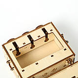 Конструктор Robotime 3D пазл дерев'яний Сейф для зберігання ROKR Storage Box LG845, фото 6