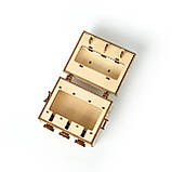 Конструктор Robotime 3D пазл дерев'яний Сейф для зберігання ROKR Storage Box LG845, фото 7