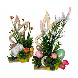 08 П Пасхальний кролик дерев'яний