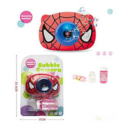 3939-98 А Мильні бульбашки Супергерой звук, на батарейках, на листі