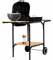 Гриль барбекю мангал садовий з кришкою та повітродувкою Maltec GrillMaster GM3000, фото 4