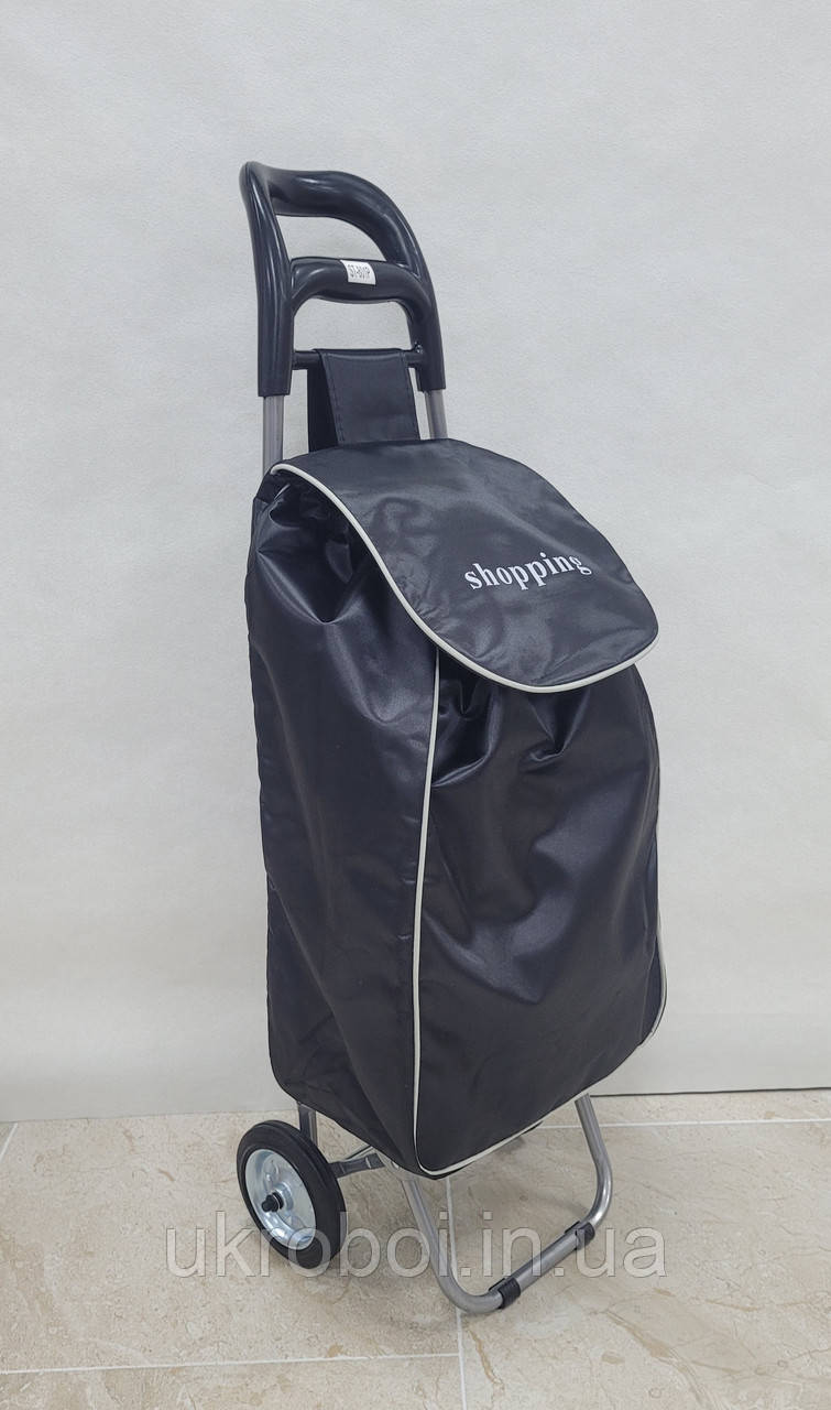 Господарська сумка на металевих коліщатках, кравчучка, сумка на колесах