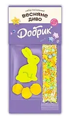 Цукрова прикраса Весняне диво з зайчиком