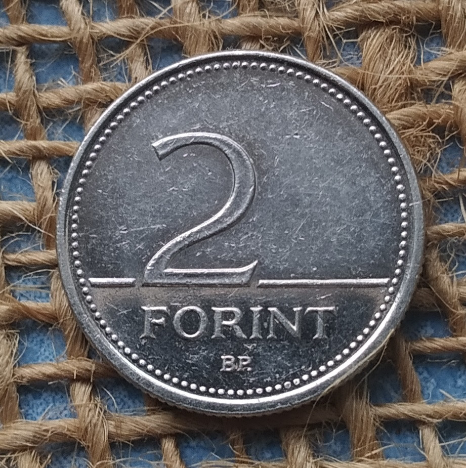 2 форинта 2002 року. Угорщина