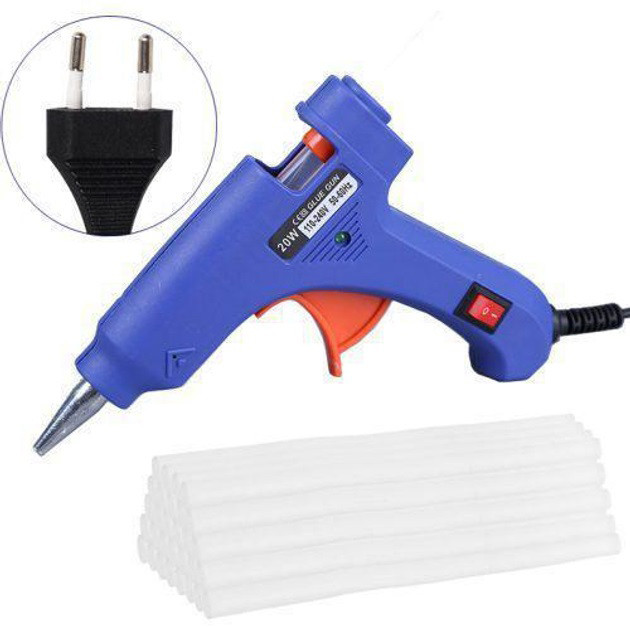 Клейовий пістолет з вимикачем Xunlei XL-F60 60W для стрижня 11,5 мм, фото 1