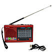 Портативна стовпчик радіо MP3 USB Golon RX-6622. Колір: червоний, фото 2
