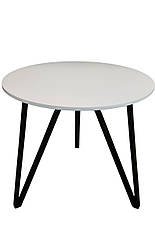 Кухонний стіл Лофт 80 * 80 * 75 см круглий. Кухонний стіл, меблі у стилі Loft