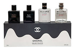 Парфумований набір Chanel 4*25 мл Premium (НЕДОЛІВ)