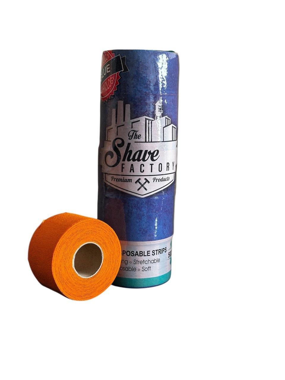 Комірці для стрижки The Shave Factory Neck Strips Помаранчеві