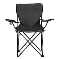 Крісло складане до 100 кг для пікніка та риболовлі Туристичний розкладний стілець із чохлом