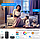 LED світильник стельовий світлодіодний RGB з Wi-Fi керуванням через додаток Чорний, фото 3