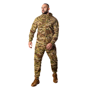 Тактичний спортивний костюм Basic Zip 2.0 Ribana Multicam