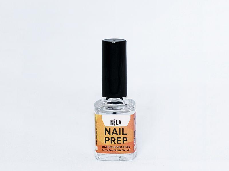 Nila Nail Prep Знежирювач з антибактеральним ефектом, скло+пензлик, 10мл