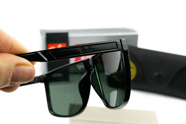 Сонцезахисні окуляри RAY BAN UV400 (арт. B2148) черный глянець, фото 5