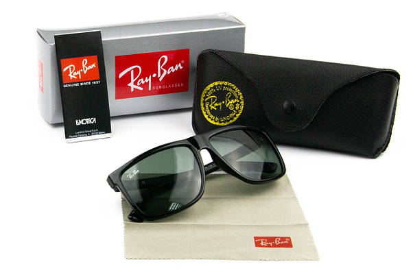 Сонцезахисні окуляри RAY BAN UV400 (арт. B2148) черный глянець, фото 6