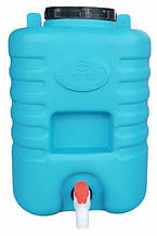 Рукомийник  пластиковий 10л бак для води з краном для дачі