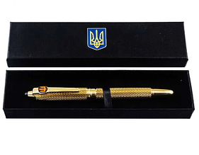Ручка кулькова TENSO з емблемою "Збройні сили України" у вишуканому дизайні та подарунковому футлярі
