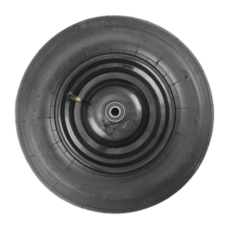 Колесо пневматичне MASTERTOOL з камерою PN 4.0х8 Ø 40 см підшипник 79-9841, фото 1