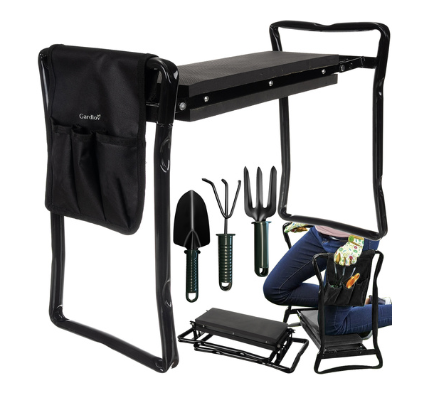 Складаний табурет — стільчик 3в1 з органайзером 23731, фото 1