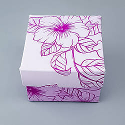 Подарункова коробка з вкладишем, Рожеві Квіти