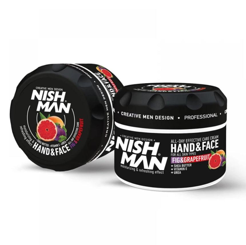 Крем для рук та обличчя Nishman Hand&Face Cream Fig and Grapefruit 300мл