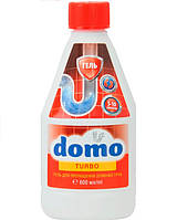 Гель для прочищення зливних труб Domo Turbo 600 мл