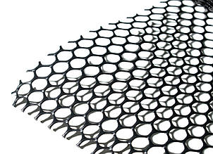 Сітка пластикова 6*8 1м*30 м від кротів чорна Сота