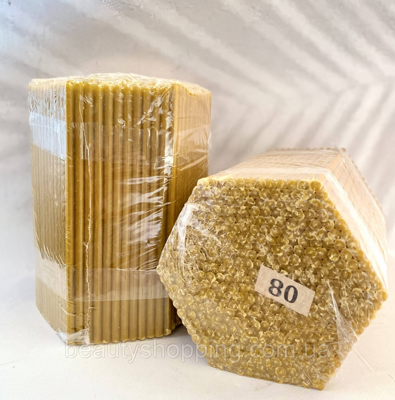 Свічки воскові церковні №80 397 штук упаковка