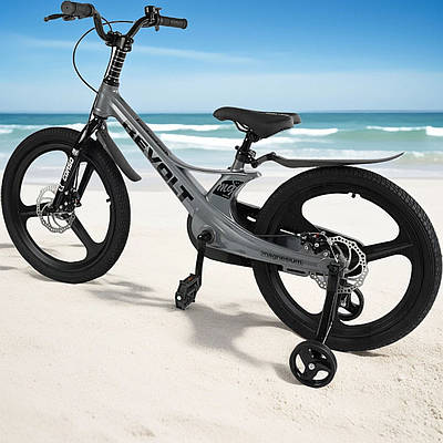 Стильний дитячий велосипед велобайк хлопчикові 20" Міський прогулянковий транспорт для навчання їзді Доп колеса