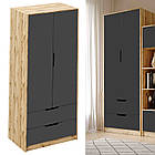 Шафа у спальню, шафа Тінейджер для одягу в підліткову кімнату, фото 4