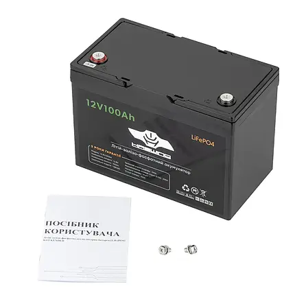 Літій-ферумний акумулятор Haswing LiFeP0-4 12.8 V 100 Ah, фото 3