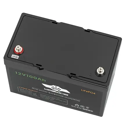 Літій-ферумний акумулятор Haswing LiFeP0-4 12.8 V 100 Ah, фото 4