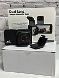 Відеореєстратор автомобільний Y11-AHD 2 камери нічний режим G-сенсор, фото 7