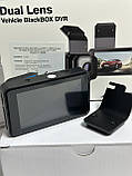 Відеореєстратор автомобільний Y11-AHD 2 камери нічний режим G-сенсор, фото 8
