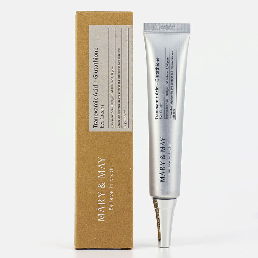 Крем для шкіри навколо очей Mary&May Tranexamic Acid + Glutathion Eye Cream 30 мл