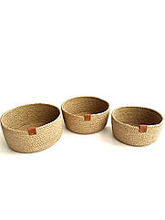 Кошики набір 3 шт. для організації порядку