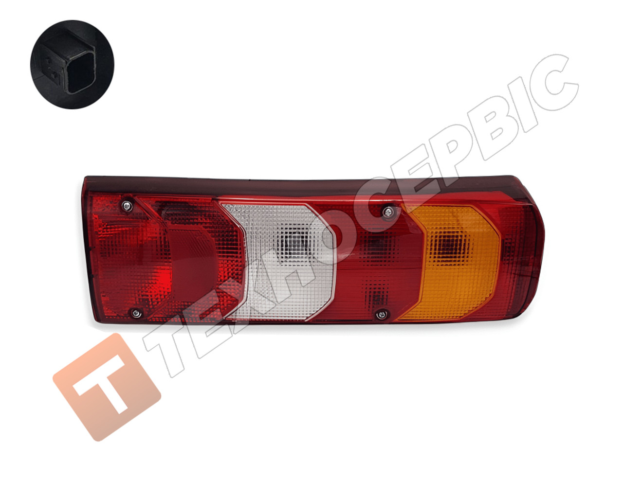 Ліхтар задній правий Mercedes Actros MP4 з боковою фішкою ( ÇERAY Турція)