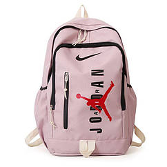 Джордан Jordan рюкзак рожевий спортивний баскетбольний шкільний