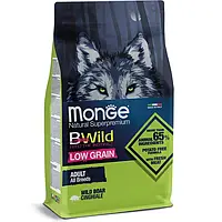 Monge Dog BWILD LOW GRAIN All breeds Adult сухий корм для собак усіх порід, дикий кабан 15КГ