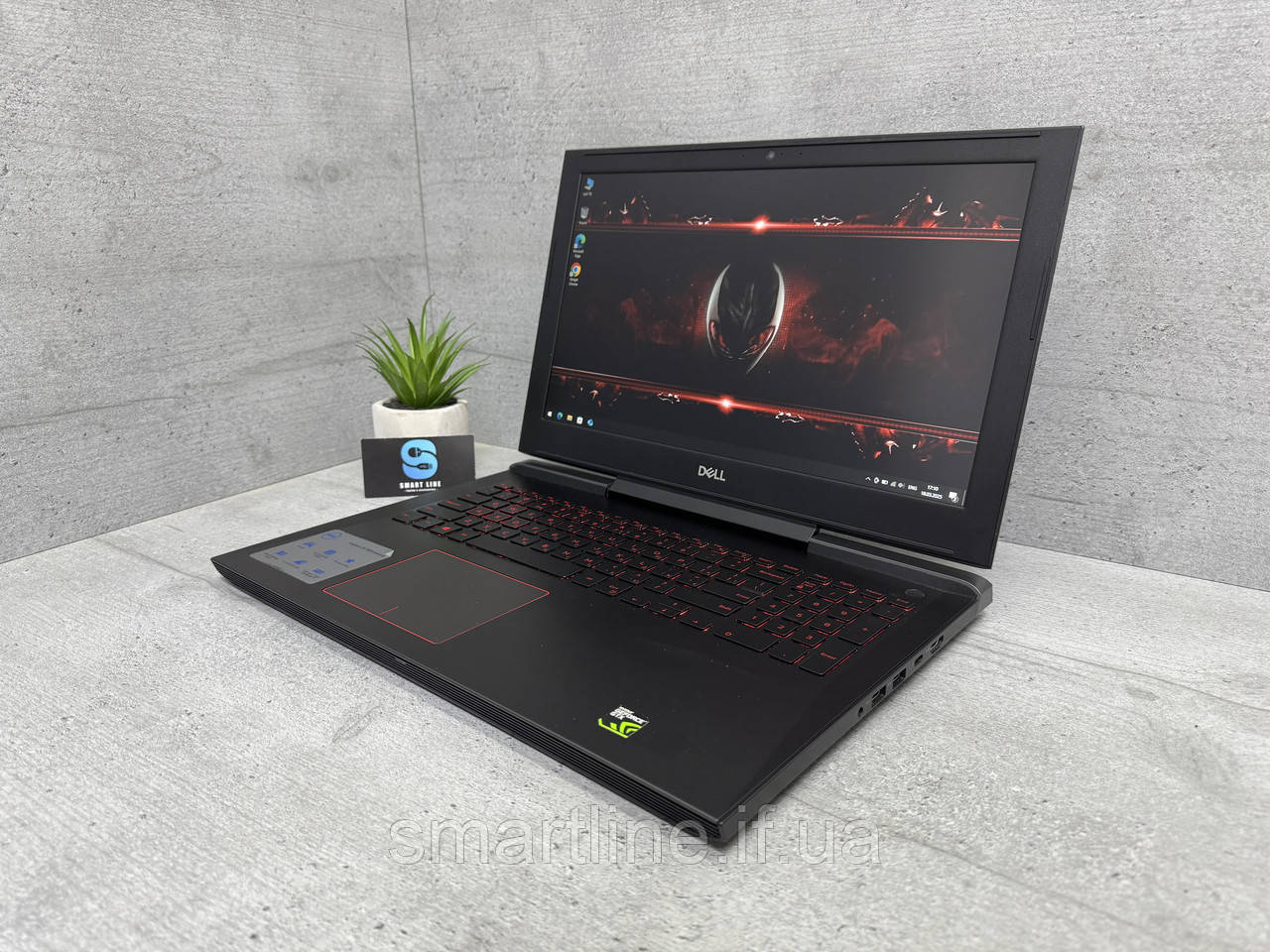 Ігровий ноутбук Dell Inspiron 7577 i5-7300HQ GeForce 15.6" 256gb ssd 1050ti, фото 1