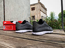 Чоловічі кросівки Nike Free Run 3.0 v3 Grey сірі легка сітка, фото 3